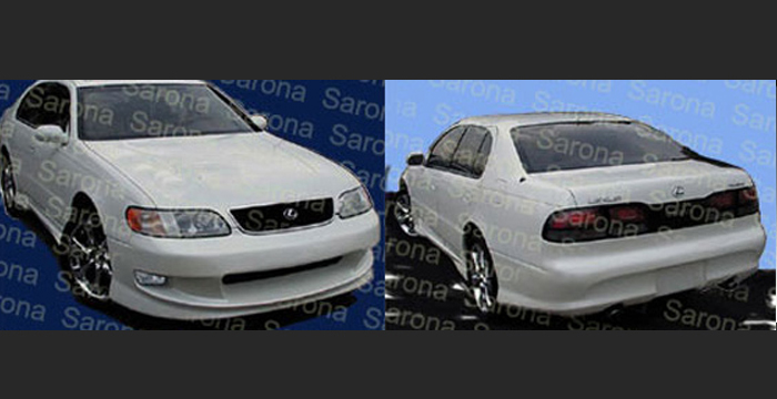 Custom Lexus GS300/400 Body Kit  Sedan (1993 - 1997) - $1070.00 (Manufacturer Sarona, Part #LX-010-KT)